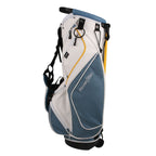 PowerBilt Golf TPS Dunes 14-Way Top Dual Strap Stand Bag, Black/Black -