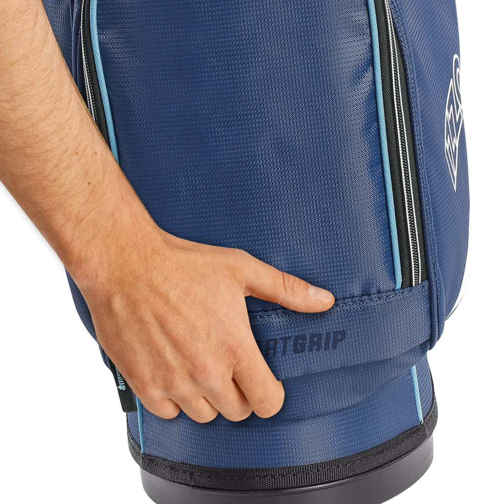Izzo Golf Ultra-Lite Stand Bag - Light Blue, Only 3.2 lbs