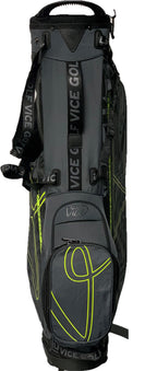 Vice Golf Smart Stand Bag Black/Neon Lime