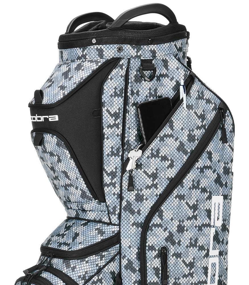 Cobra Ultralight PRO Winter Snake Camo Cart Golf Bag