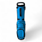 NEW Orca Golf Dorsal 2 Synthetic Leather Stand Bag 4-Way Top - Caribbean Blue