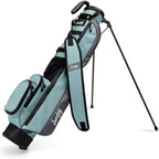 Sunday Golf Loma Bag - Lightweight Golf Bag with Strap and Stand – Easy to Carry Pitch n Putt Golf Bag – Golf Stand Bag for The Driving Range, Par 3 and Executive Courses, 31 Inches Tall (Seafoam)