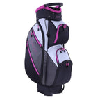 Ram Golf Club Lightweight Ladies Cart Bag with 14 Way Dividers Grey, Pink