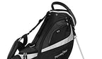 PowerBilt Golf Dunes Lightweight Dual Strap Stand Bag, Black -