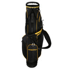 Prosimmon Golf DRK 7 Lightweight Golf Stand Bag with Dual Straps Black/Gold