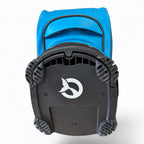 NEW Orca Golf Dorsal 2 Synthetic Leather Stand Bag 4-Way Top - Caribbean Blue
