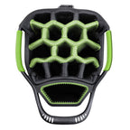 Izzo Golf Ultra-Lite Golf Cart Bag with Single Strap & Exclusive Features, Gray/Lime