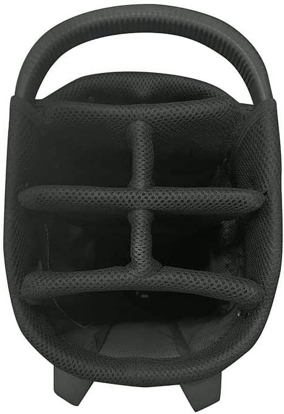 Zero Friction Stand Bag (6-way top, Gray, Bonus Towel and Glove) Golf NEW