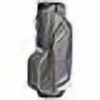 Izzo Golf Ultra-Lite Golf Cart Bag with Single Strap & Exclusive Features, Gray/Lime
