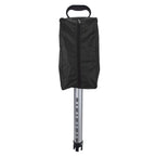 Deluxe Shag Bag with Aluminum Tube and Storage Pocket (Black)
