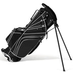 Playcraft Co™ Golf Stand Bag 6 Way Divider Golf Carry Bag w/ Straps & 7 Storage Pockets Blue