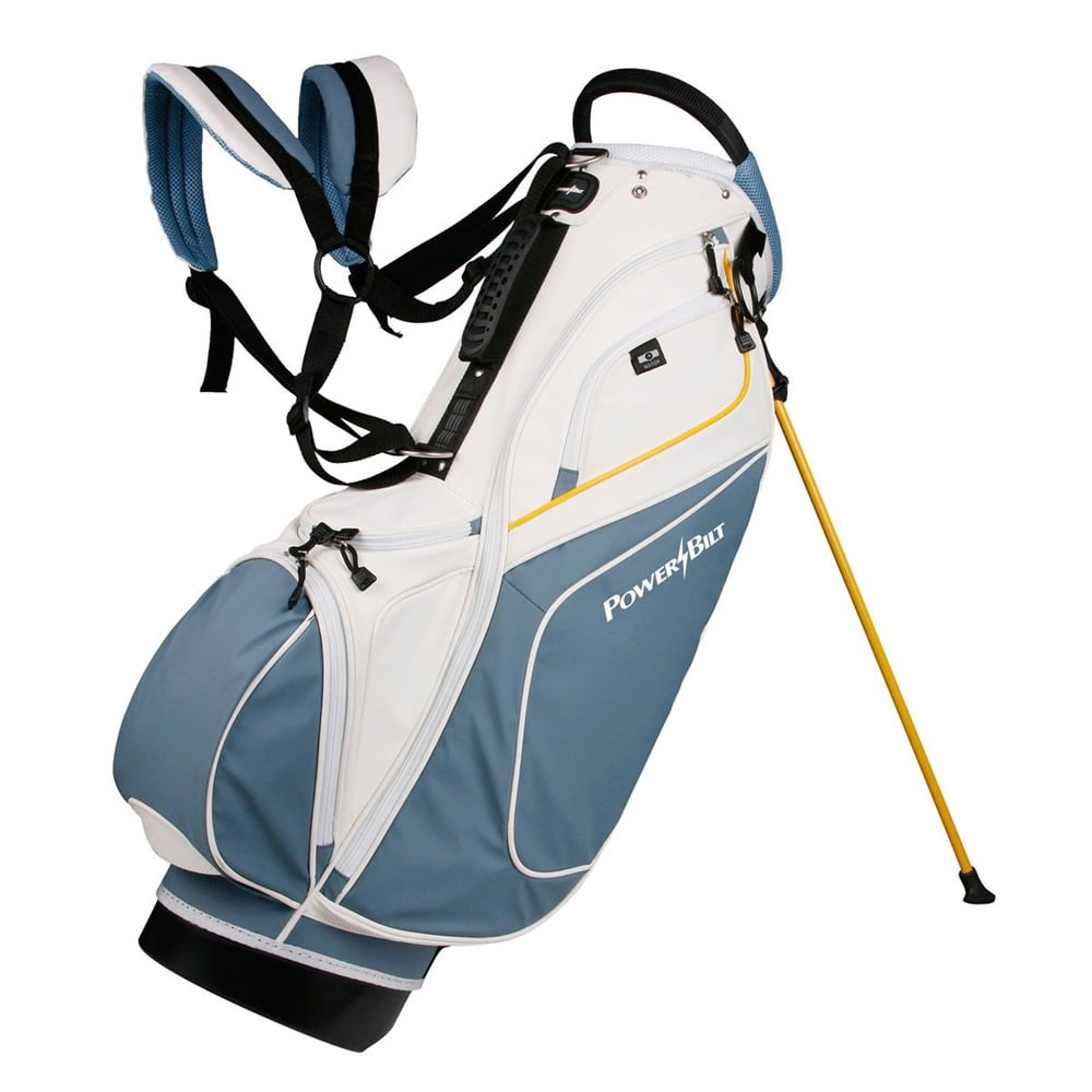 Playcraft Co™ Golf TPS Dunes 14-Way Top Dual Strap Stand Bag, Black/Black