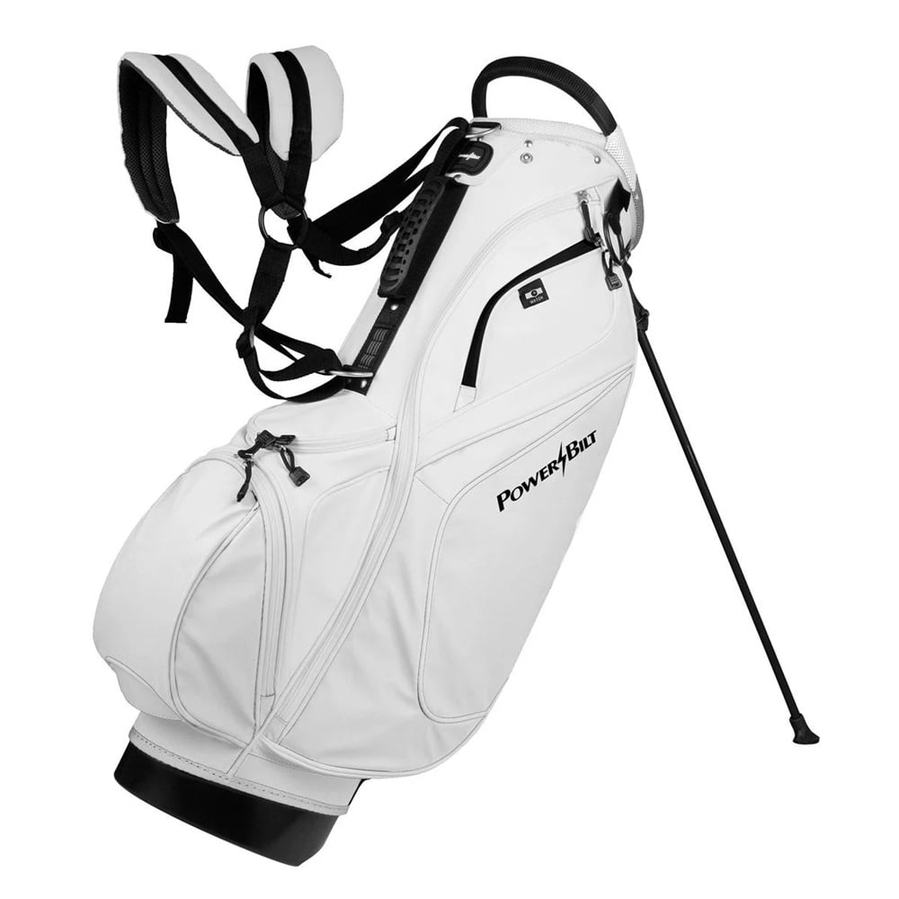 Playcraft Co™ Golf TPS Dunes 14-Way Top Dual Strap Stand Bag, Black/Black