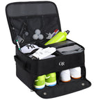 Golf Trunk Organizer Water-Resistant Golf Shoe Bag for Shoes Balls Tees Clothes Gloves Golf Accessories, Fathers Day Dad Gifts for Men