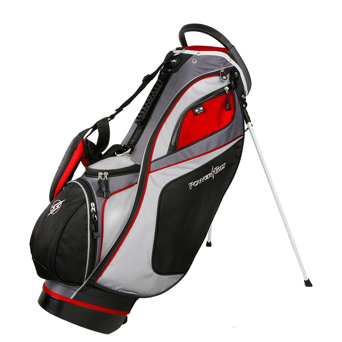 Playcraft Co™ Golf Dunes Lightweight Dual Strap Stand Bag, Black