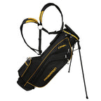 Prosimmon Golf DRK 7 Lightweight Golf Stand Bag with Dual Straps Black/Gold