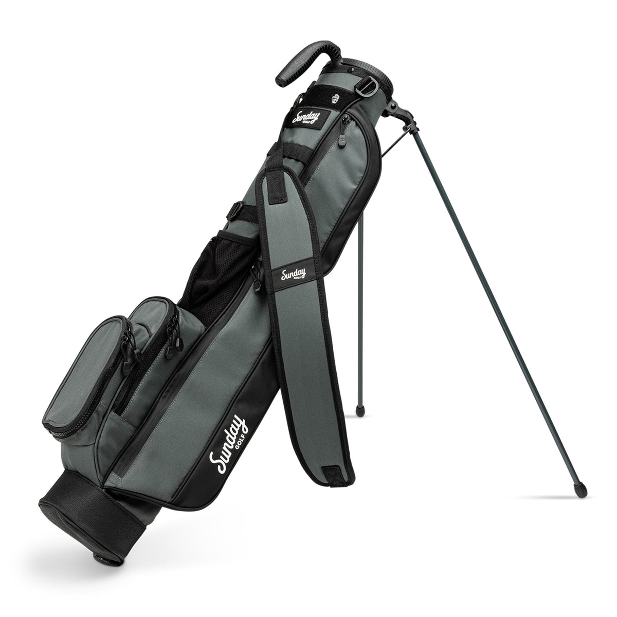 Playcraft Co™ Loma Bag - Lightweight Golf Bag with Strap and Stand – Easy to Carry Pitch n Putt Golf Bag – Golf Stand Bag for The Driving Range, Par 3 and Executive Courses, 31 Inches Tall Seafoam