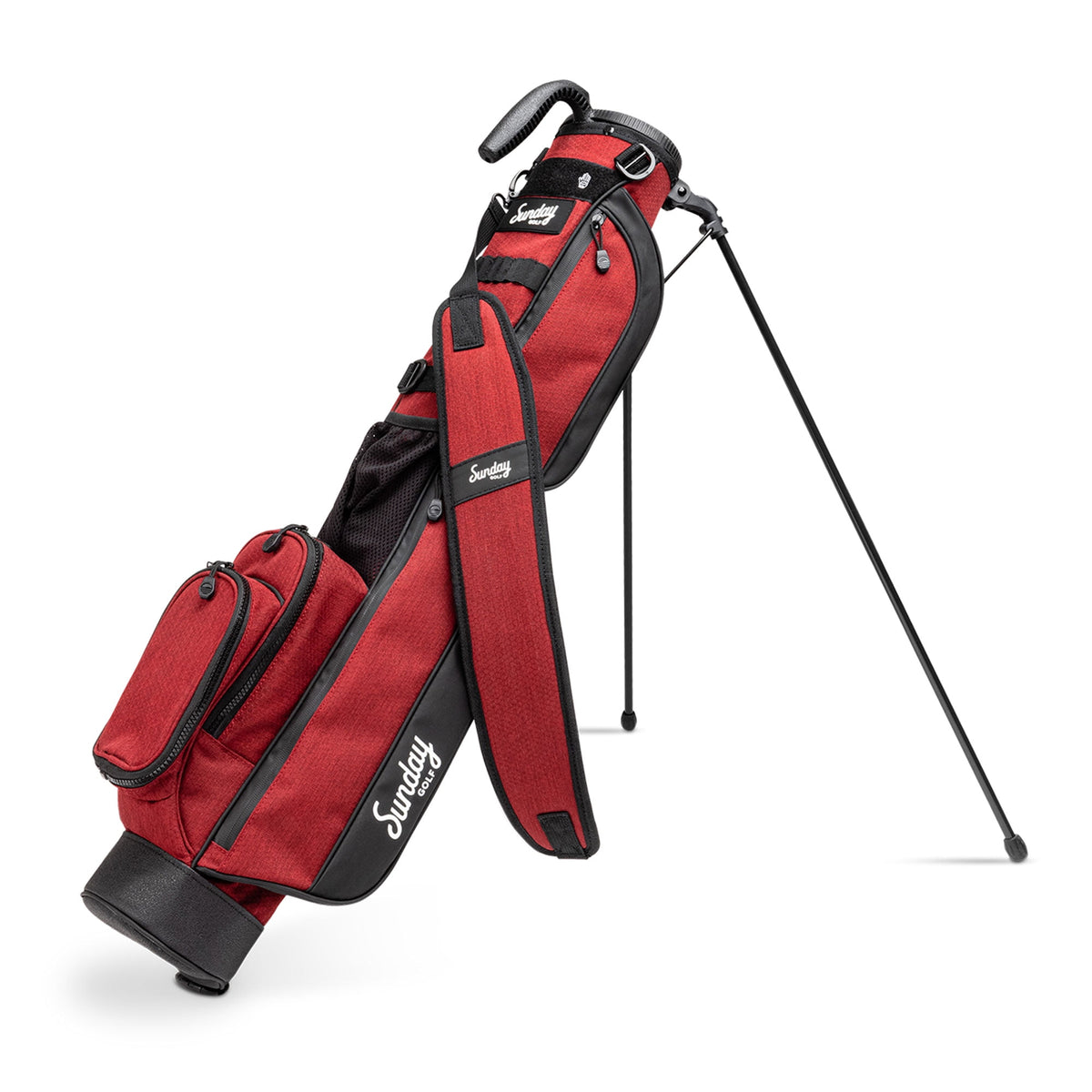 Playcraft Co™ Loma Bag - Lightweight Golf Bag with Strap and Stand – Easy to Carry Pitch n Putt Golf Bag – Golf Stand Bag for The Driving Range, Par 3 and Executive Courses, 31 Inches Tall Seafoam