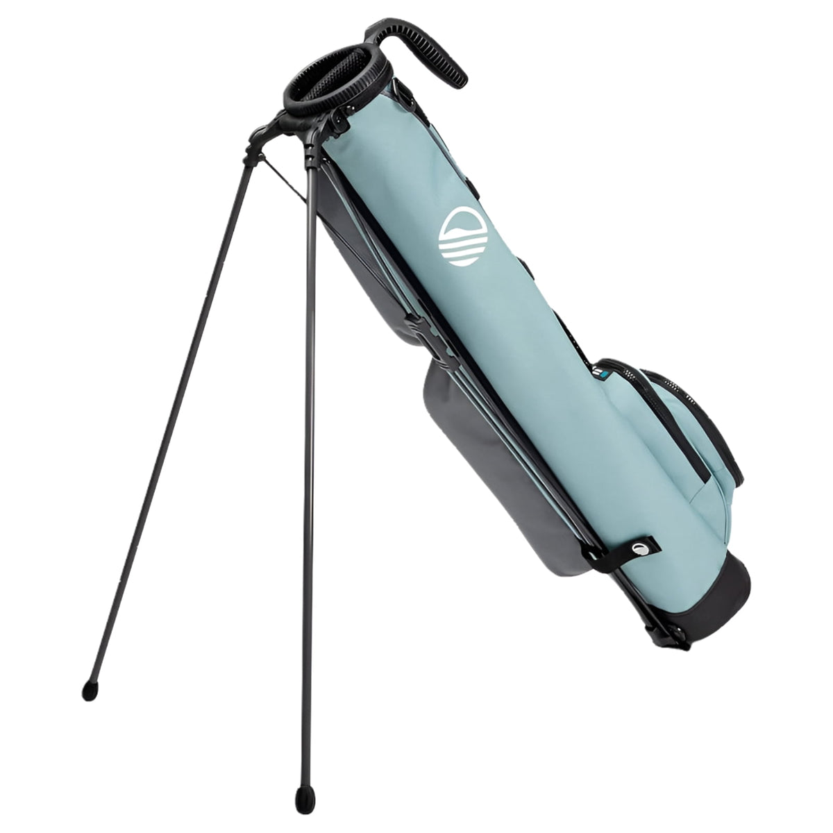 Sunday Golf Loma Bag - Lightweight Golf Bag with Strap and Stand – Easy to Carry Pitch n Putt Golf Bag – Golf Stand Bag for The Driving Range, Par 3 and Executive Courses, 31 Inches Tall (Seafoam)