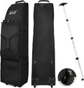 WOLT Golf Travel Club Bag With Support System Soft Padded Resistant and Waterproof Golf Travel Bag with Wheels for Airlines