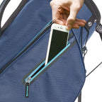 Izzo Golf Ultra-Lite Stand Bag - Light Blue, Only 3.2 lbs