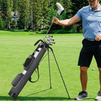 Sturdum Lightweight Golf Stand Bag, Portable Sunday Golf Carry Bag with Insulated Cooler Pocket, Easy Carry Par 3 Golf Bag for Driving Range, Pitch n Putt & Executive Courses