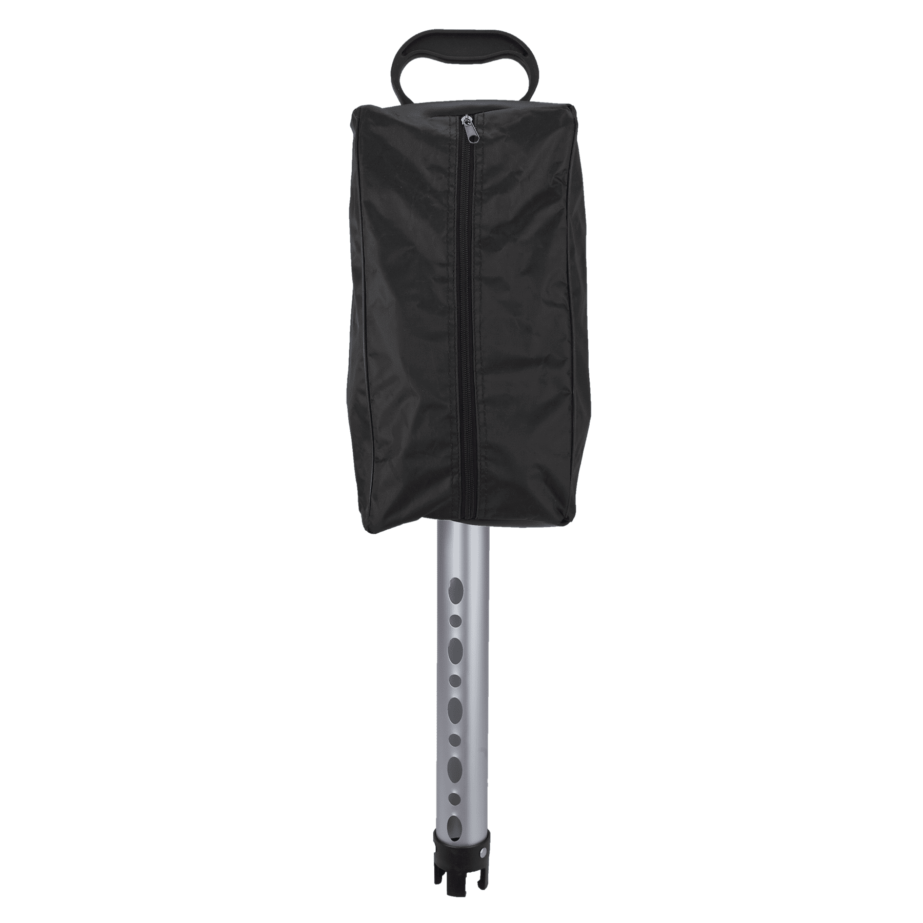 Deluxe Shag Bag with Aluminum Tube and Storage Pocket (Black)